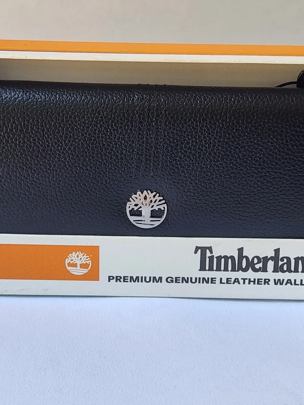 Timberland Womans Black Leather Wallet - Premium Genuine Leather